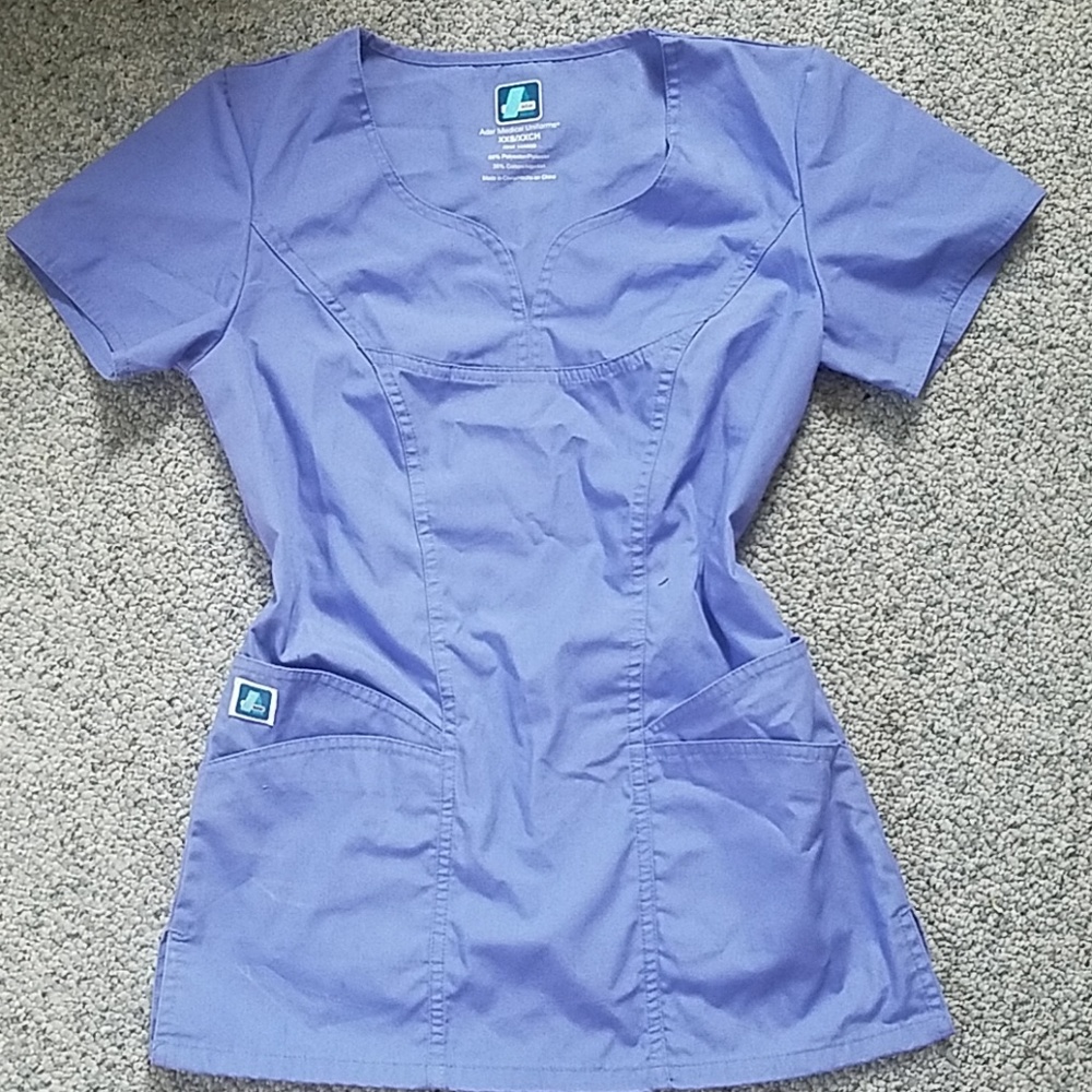 Adar xxs Medical Scrub Top